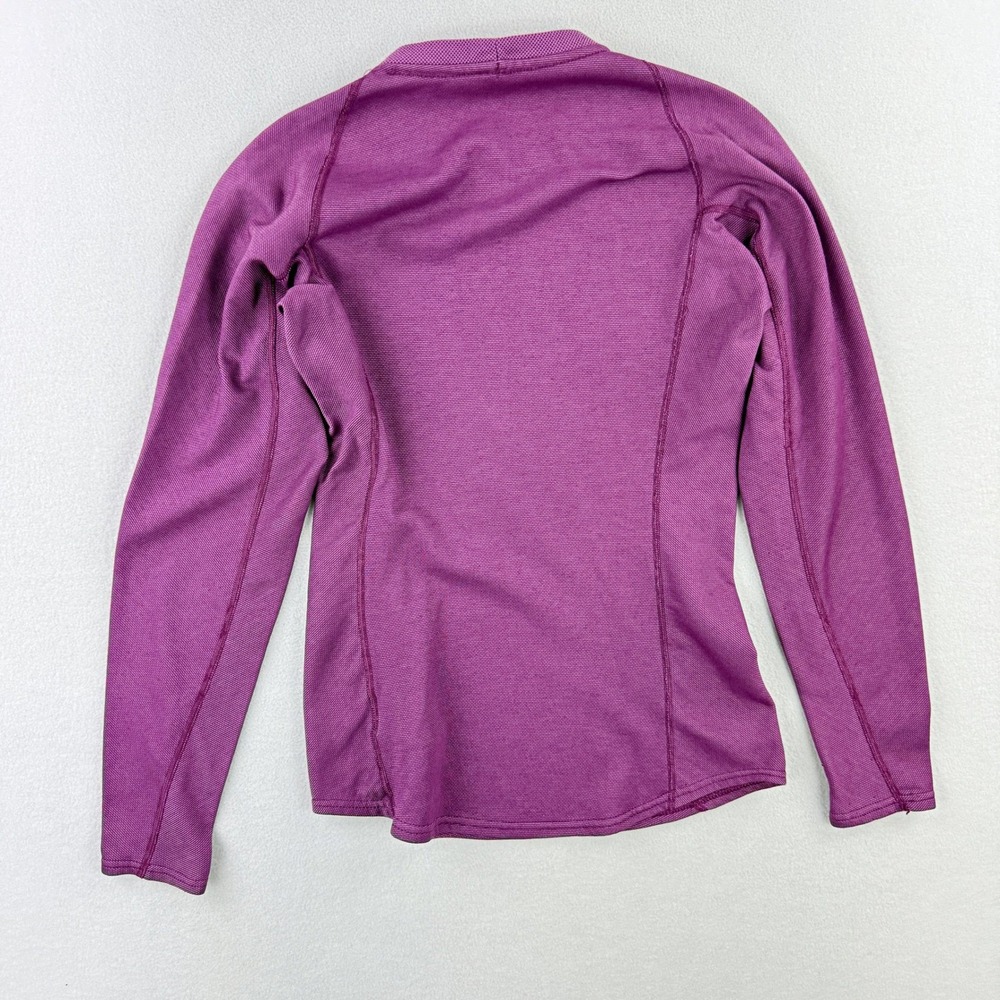 Patagonia Womens Capilene 3 Crew Top Size XS Womens Berry Long Sleeve Baselayer - Picture 2 of 6